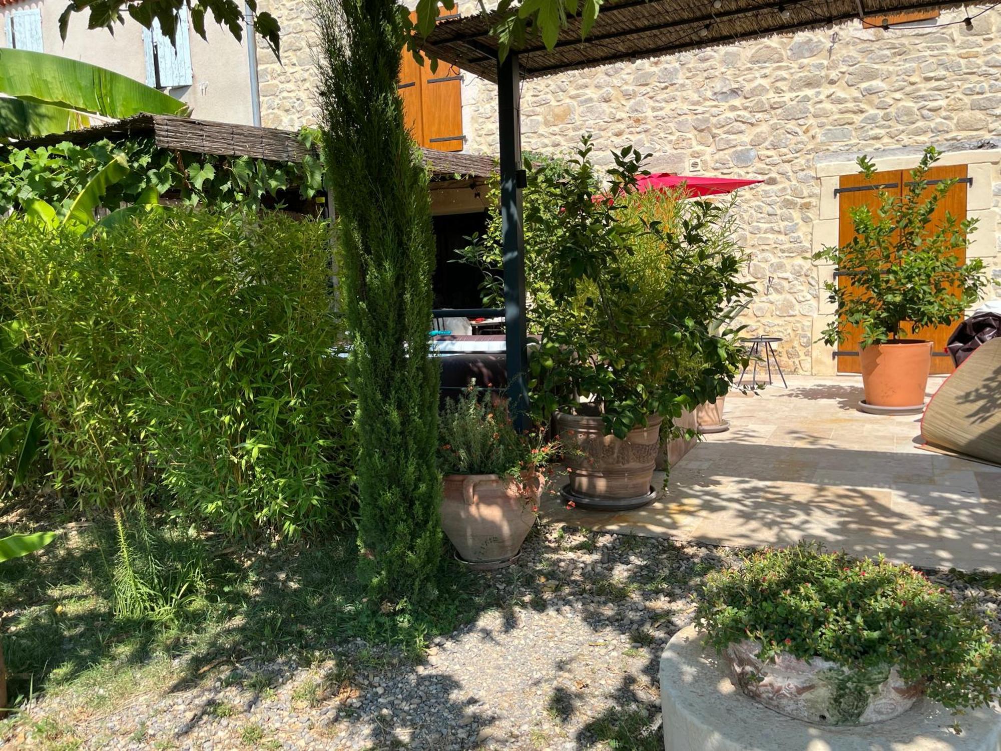La Bergerie Domessargues Exterior foto